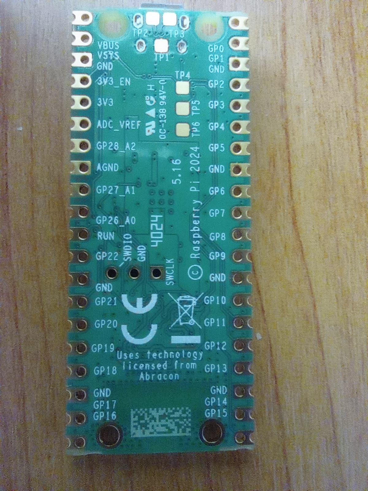 pico 2 w back